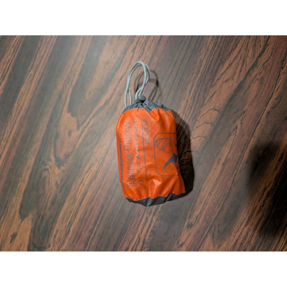 Sea to Summit Aeros Pillow Ultralight Regular Orange Inflatable Camping Travel